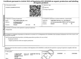 Tee-Nord - Zertifikat