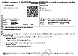 Tee-Nord - Zertifikat